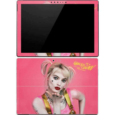 DC Comics Harley Quinn Movie Character Poster Surface Pro 4 Skin